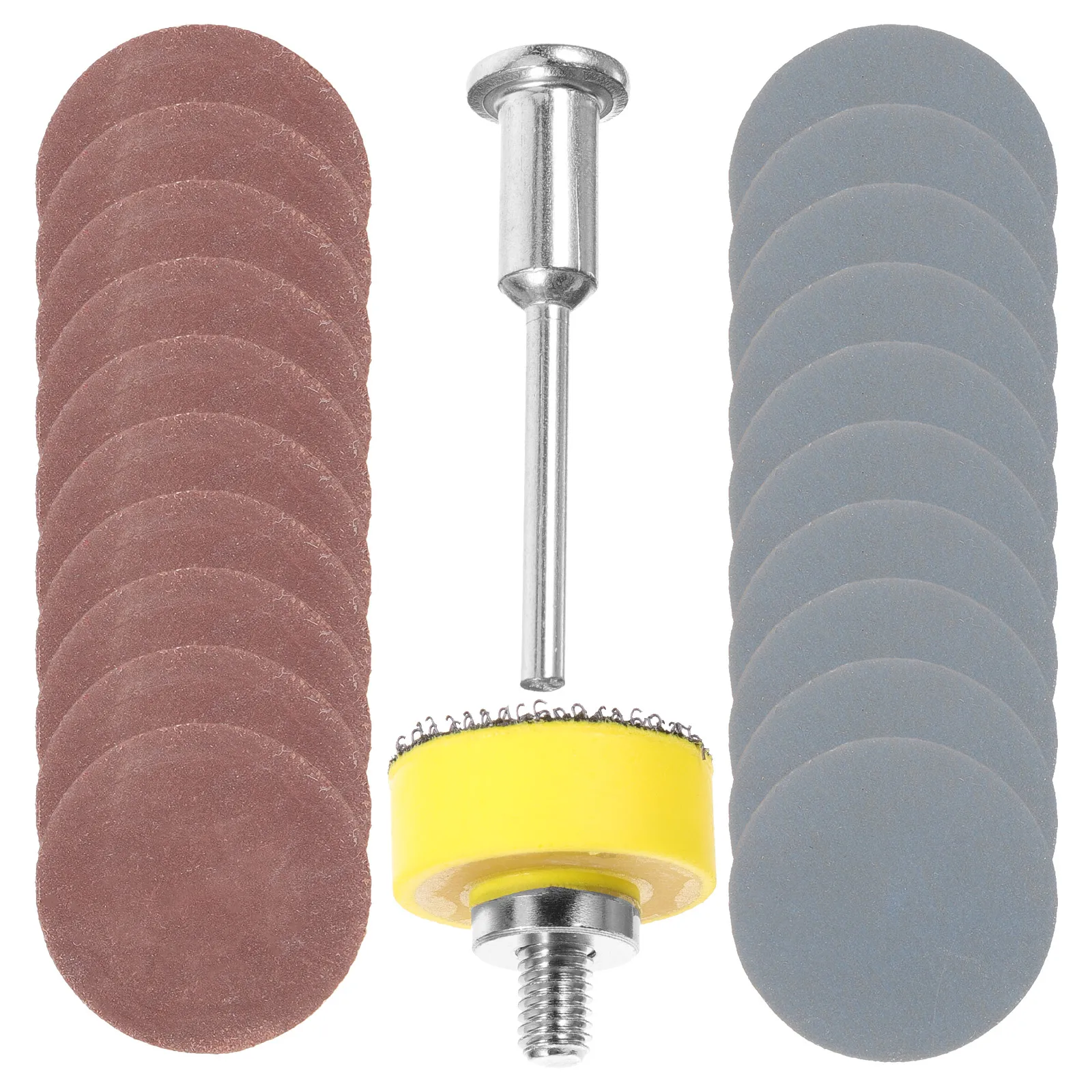 

1 set Sanding Pads Polishing Sandpaper Grinding Papers Round Sandpapers Woodworking Floor Furniture Sand Paper Set Drill Tools