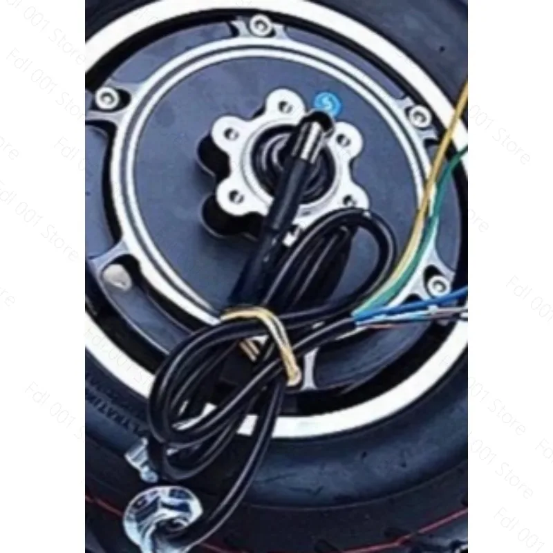 10 Inch 36V 48V Brushless Hub Motor Kit with Controller Throttle for Rear Wheel Conversion
