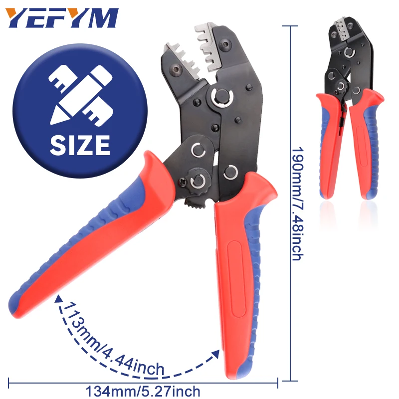 DuPont2.54/JST XH2.54/SM2.54 Terminals Crimping Plier Tools SN-2054 Spade Connectors Spring Clamp Crimping Hand Tools