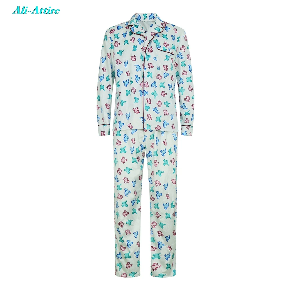 

1989 Movie National Lampoon's Christmas Vacation Clark Pajamas Party Disguise Outfit Suits Roleplay Halloween Costume Carnival