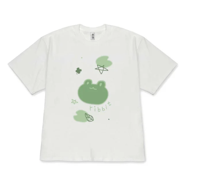 Cute Frog Matching T-Shirt Kawaii Short-sleeved Shirt Soft Graphic Tee for Bestie Couple Minimalist Korean Style Versatile Tops