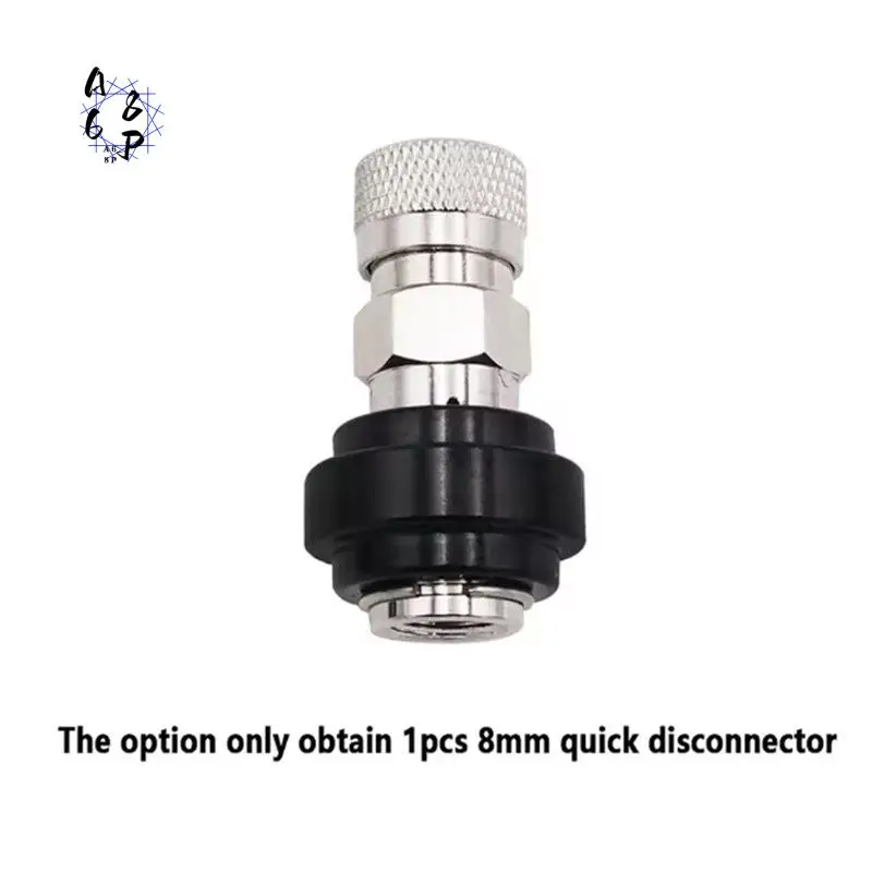 

A68P - Нержавеющая сталь, обратный клапан 1/8NPT с быстроразъемным соединением 8 мм для пневматических инструментов и шлангов