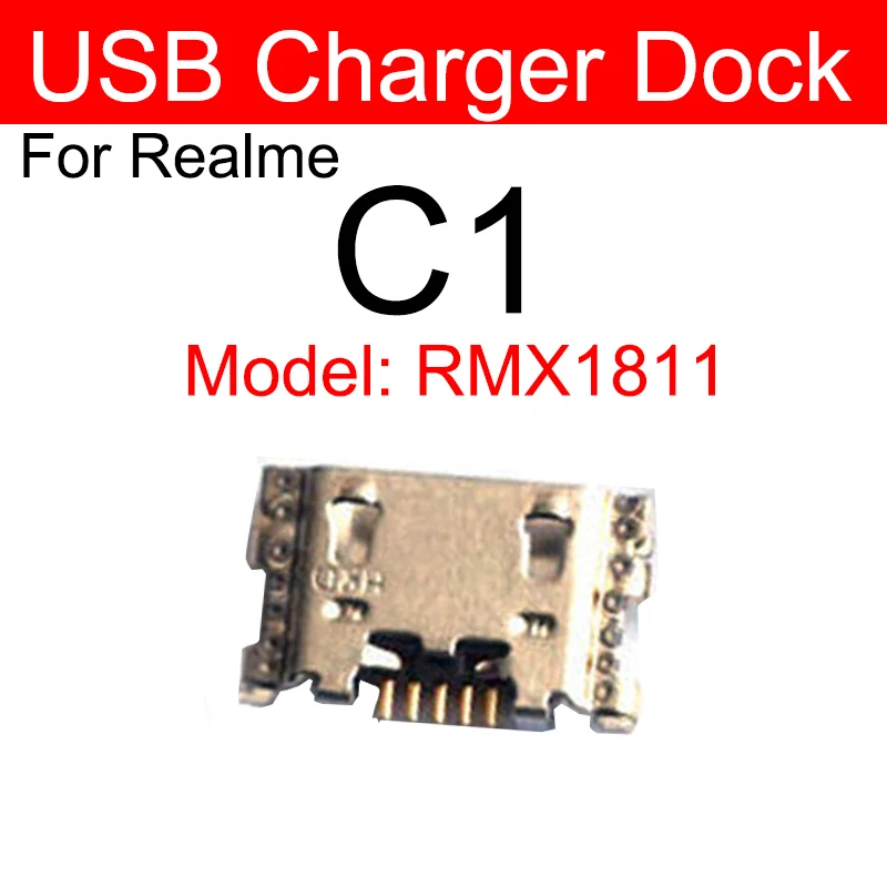 

Плата зарядного устройства USB для Realme C1 C2 C3 C3i USB-док-станция для зарядного устройства USB-порт для зарядки Маленький разъем USB-разъем Запасные части для ремонта