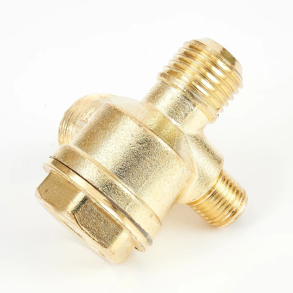 16/14/10mm Air Compressor Check Valve Zinc Alloy 3 Port Check Valve Male Thread Connector Tool Air Compressor Accessories
