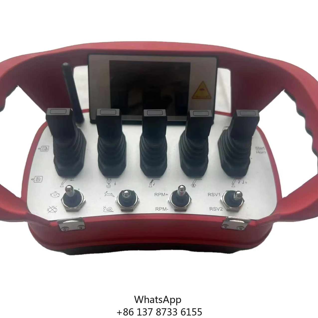 DOMAN Industrial 433MHz Intelligent Wireless Remote Controller For Crane 100m Control Distance AAA Battery High Strength