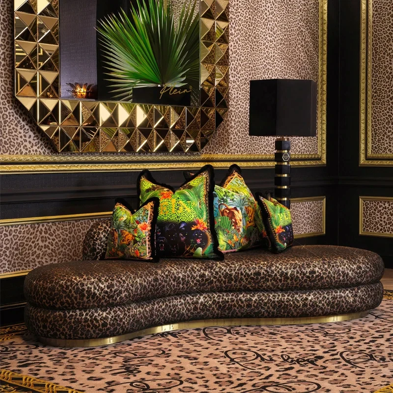 high quality living room reception bed and breakfast Italian modern ple light leisure