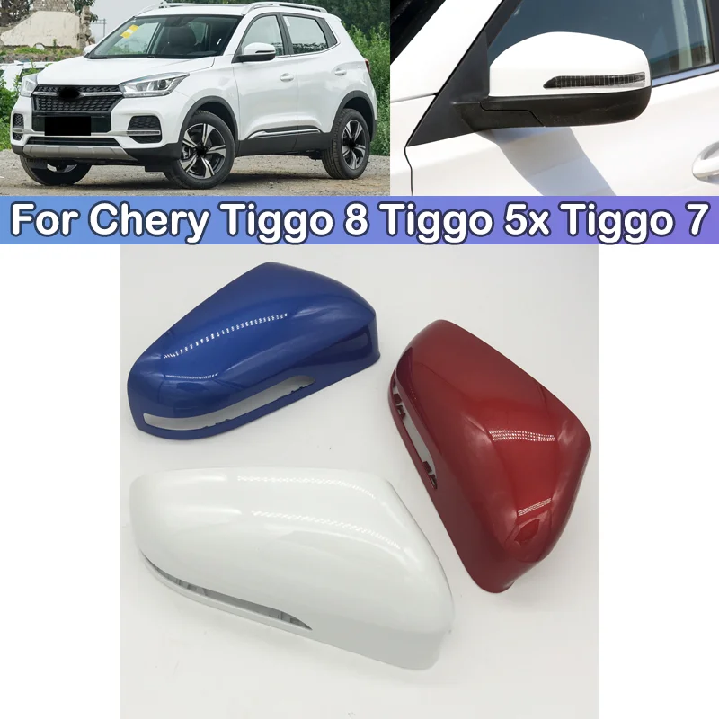 

DCGO For Chery Tiggo 8 Tiggo 5x Tiggo 7 Rearview Mirror Cover side Rear view mirror Lid Housing Hood shell cap