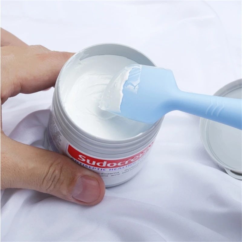 Applicatore a spatola in silicone con spatola per crema per culo a ventosa Infant Essential