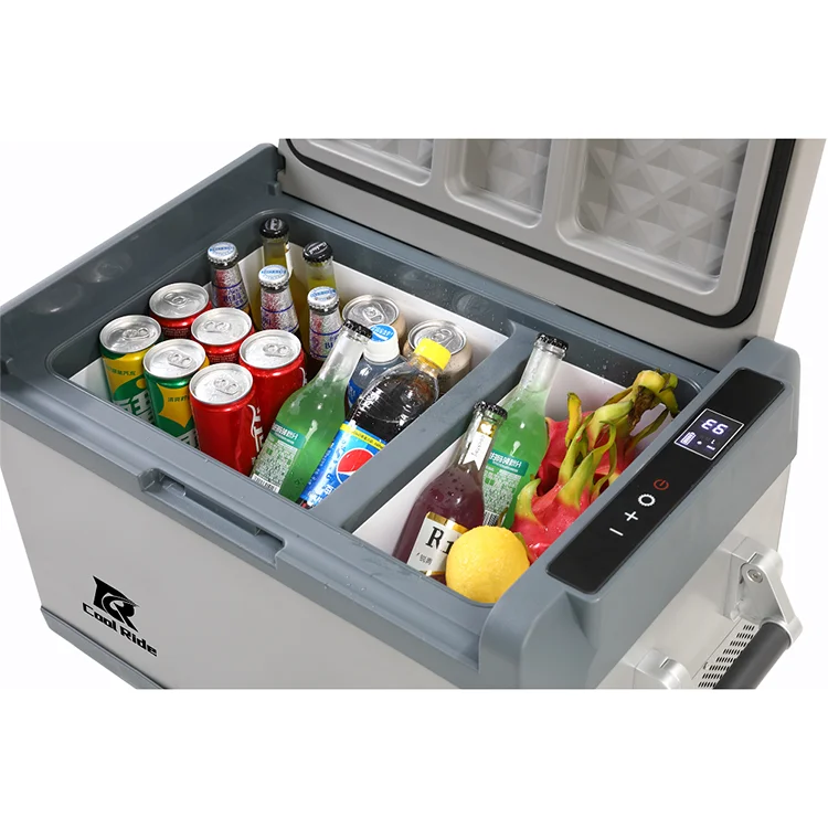 36 litros portátil geladeira freezer pequeno refrigerador mini veículo geladeira dc12v/24v AC100-240V mini geladeira para sala