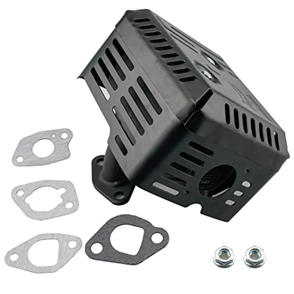 1set Lawn Mower Muffler Kit For Honda For GX160 For GX200 For GX120 For GX140 163cc 212cc Garden Power Tools Replacement Kit
