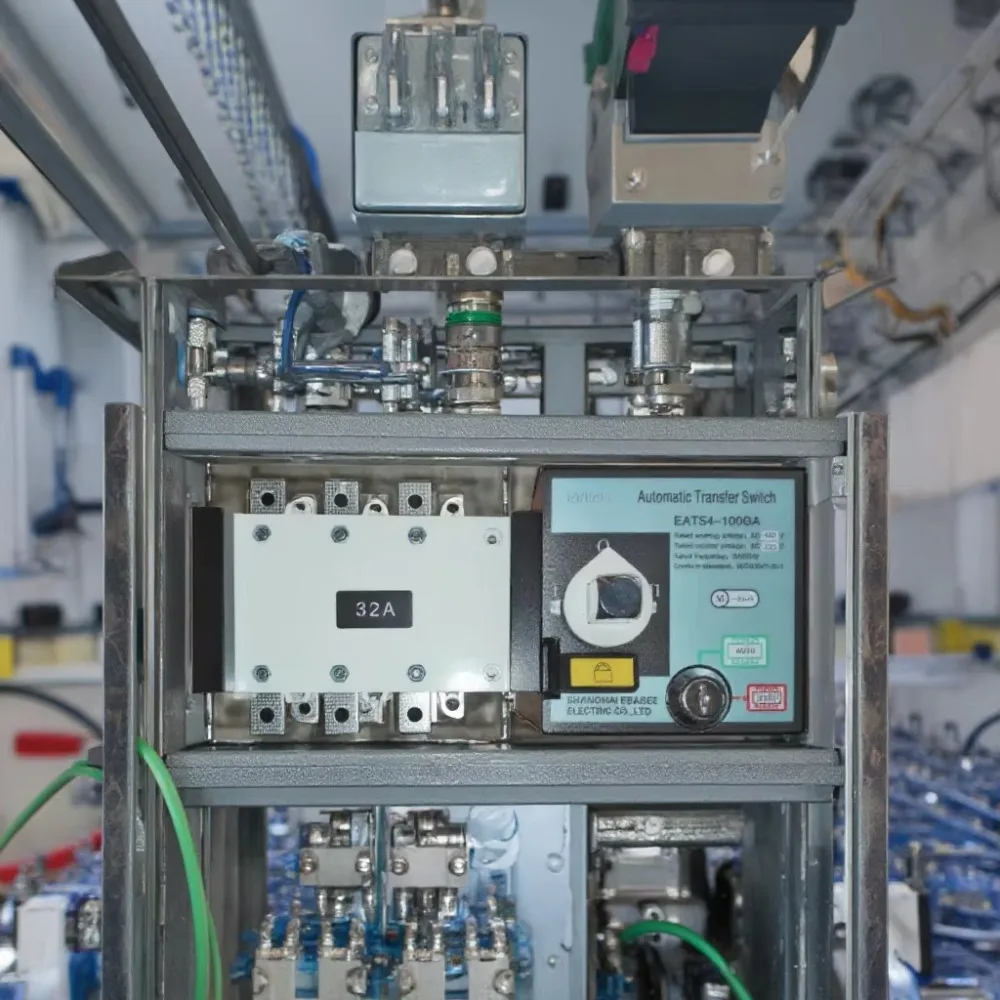 400A 3P Automatic Transfer Switch PC Grade 120V 3 Phase Dual Power Controller Changeover Switch for Generator