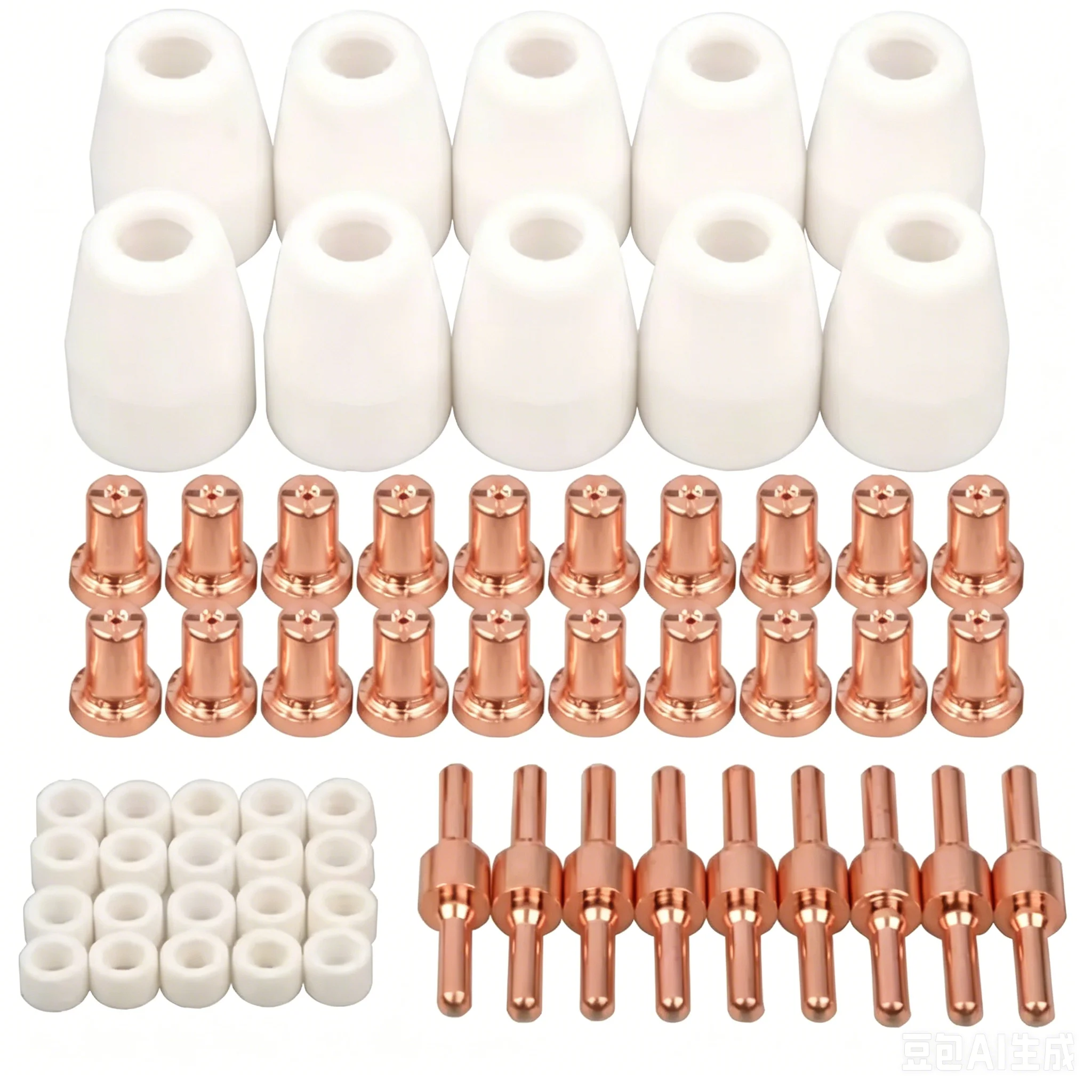 

ML PT-31 LG40 Plasma Cutting Consumables Kit Electrode Tip Shield Cup for CUT40 CUT50 HYC45D HYC50D PLC50D