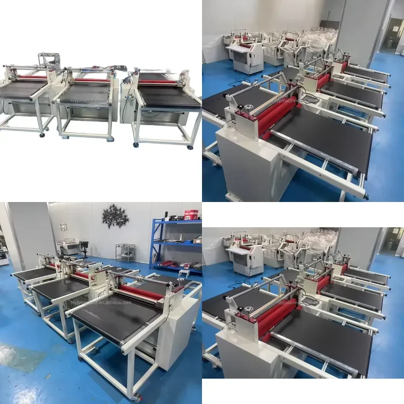 Fully Automatic Plastic Film and Heat Transfer Sheet Laminating Cutter for Acrylic Metal Sheet Front Back Cold Lamination
