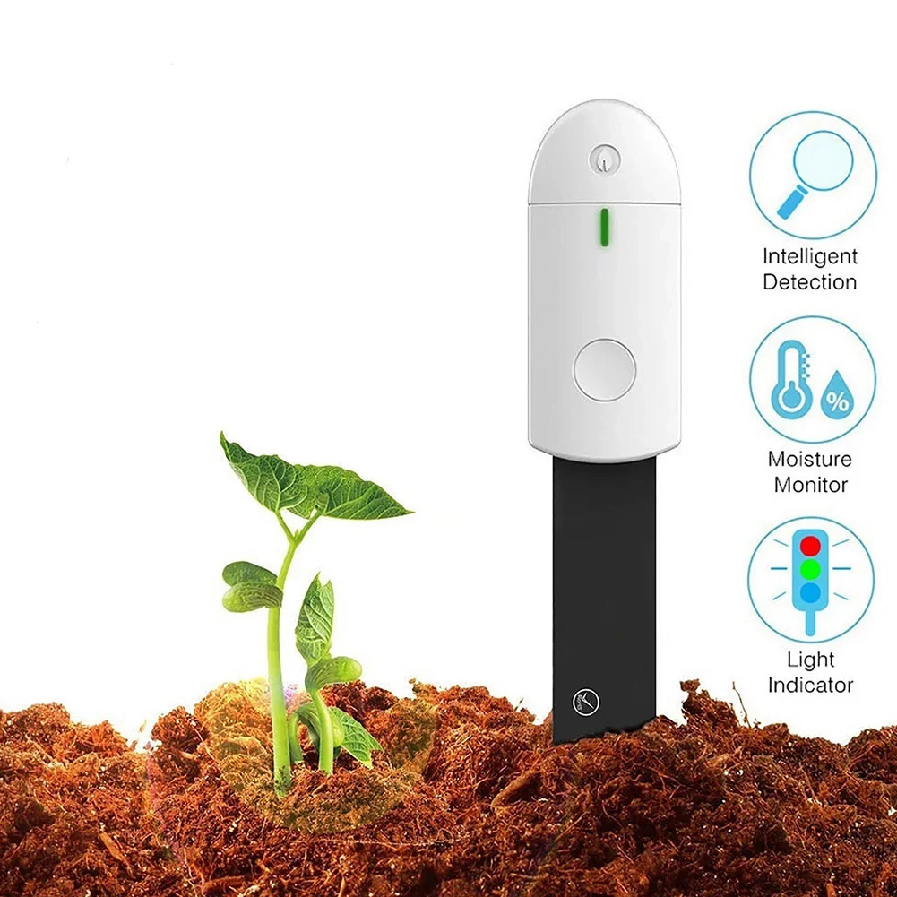 Soil Moisture Sensor Monitor Plants Moist Testing Analyzer Soil Hygrometer Plant Detector Garden Care Planting Humidity Meter