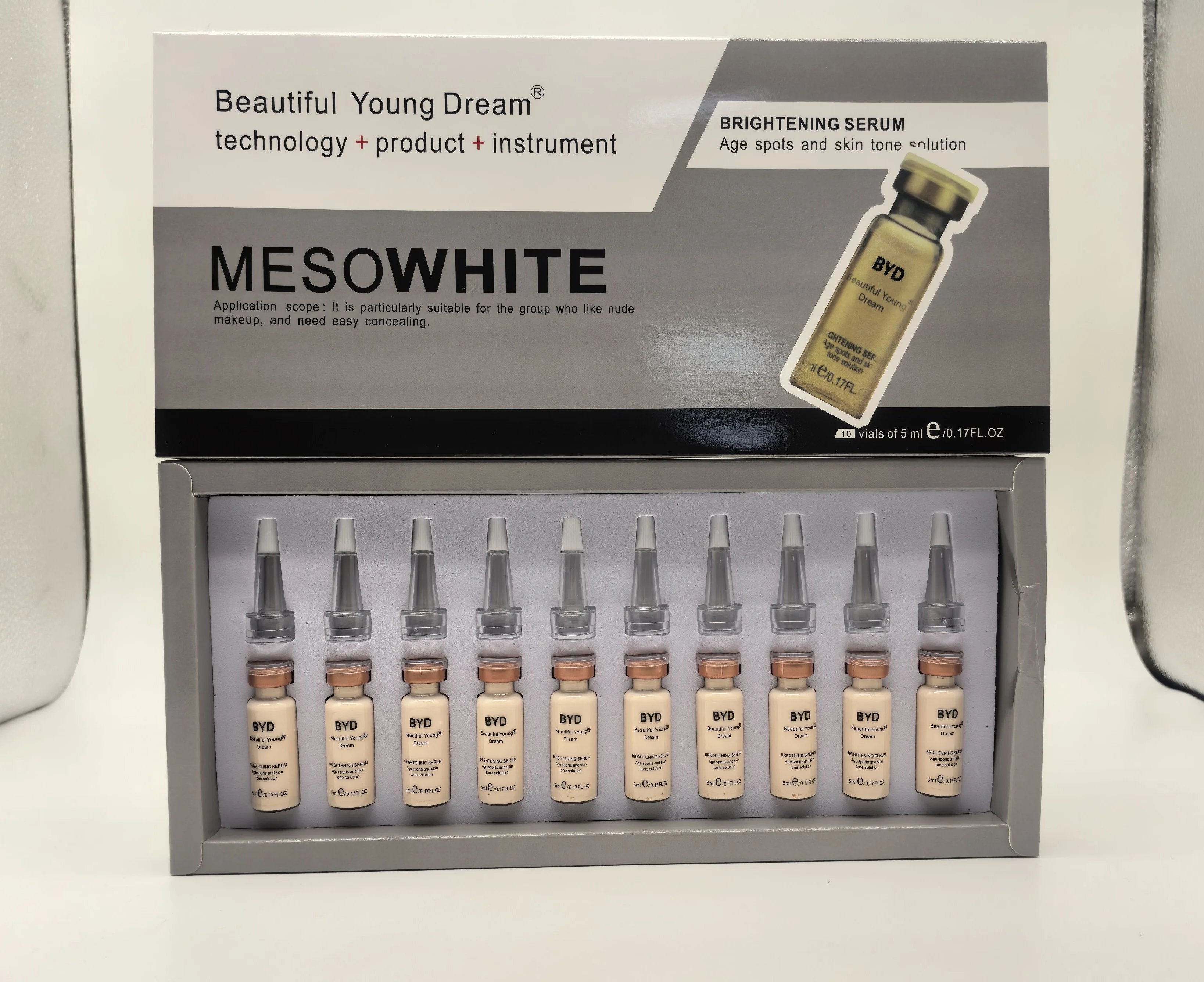 Korean-Style Semi-Permanent BB Cream + Foundation + Concealer - Facial Care Makeup Set for Even Skin Tone, Flawless Coverage