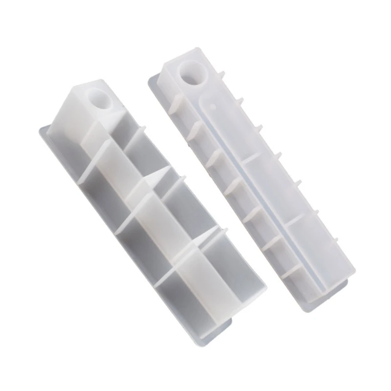 Rectangular Incenses Insert Holder Molds Resin Epoxy Mold for DIY Candlestick Jewelry Wedding Home Table Drop Shipping