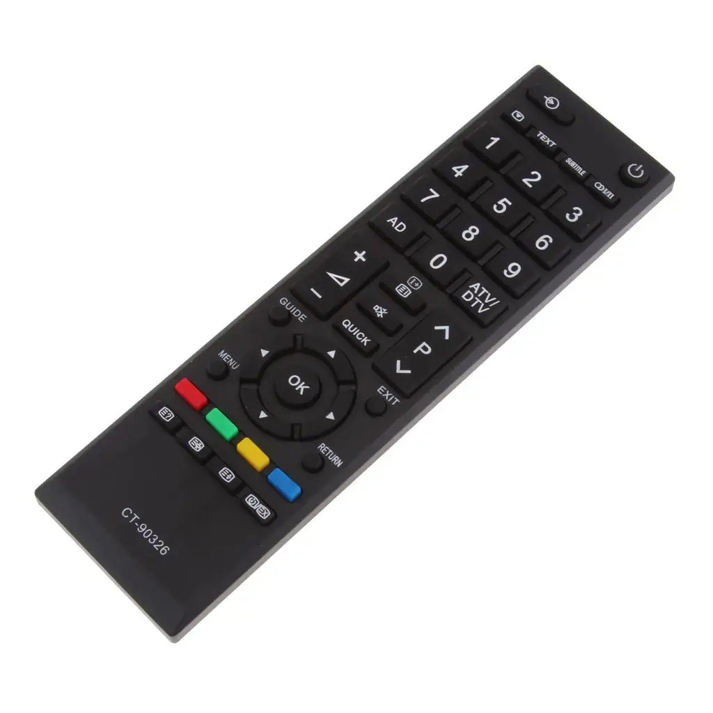 Replacement TV Remote Control for CT-9032, Black, 175 X 20 Mm image 4