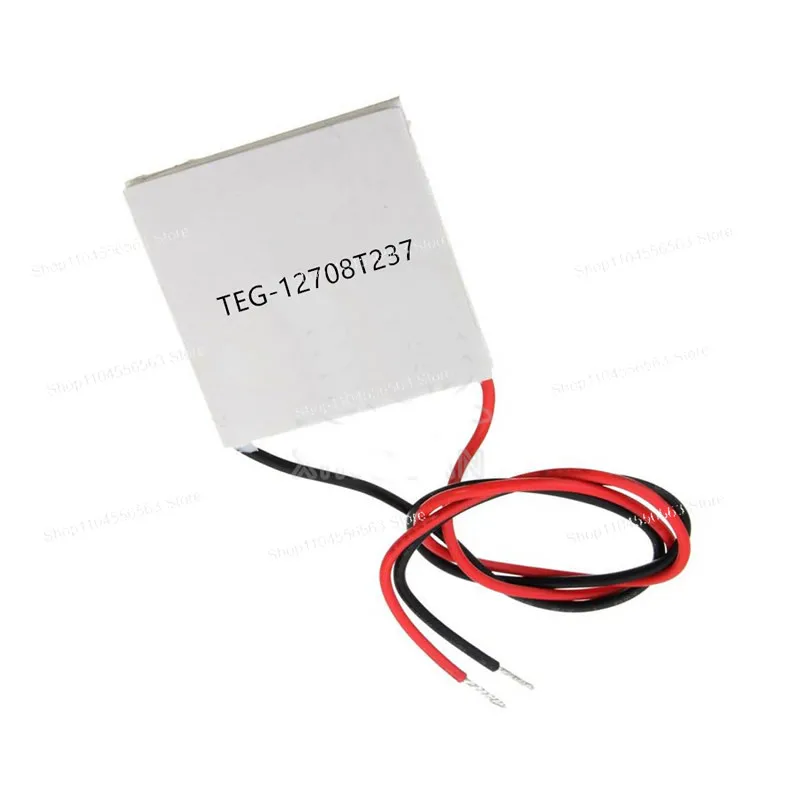 5pcs Thermoelectric power generation chip TEG-12708T237 40*40 thermoelectric module, high temperature resistance 250 degrees