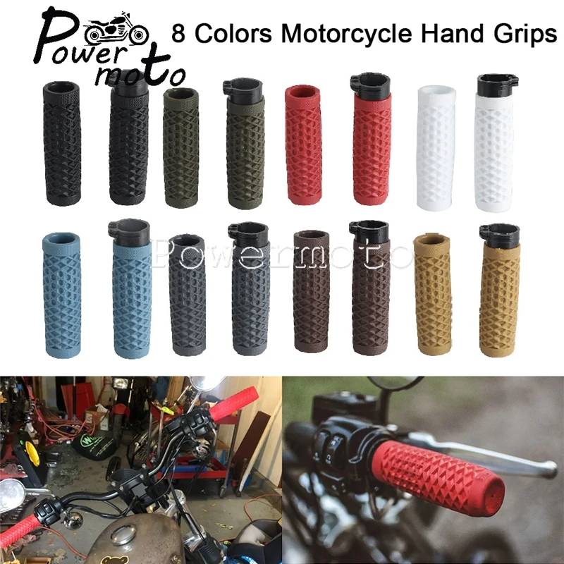 Motorcycle 25/28mm Hand Grips Handlebar Vintage Hnadgrips For Harley VRSC Street Rod VRSCR Night Rod VRSCD VRSCA V-Rod 2002-2017