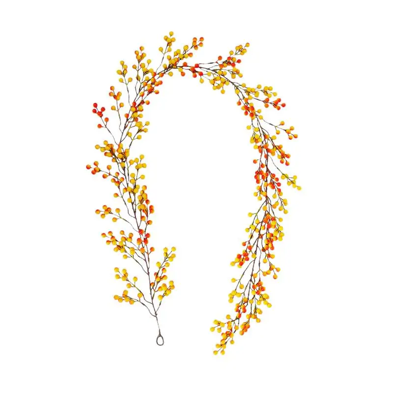 

Berry Garland For Christmas Tree 6.2 Ft Cranberry Garland For Christmas Real Touch Christmas Garland Outdoor Christmas