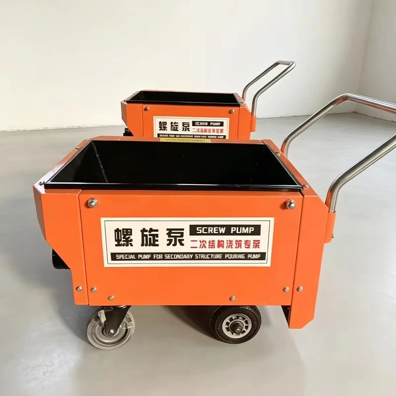 Micro Concrete Screw Pump Durable Construction Column Pouring Pump Factory For Building Construction Premium Quality Model