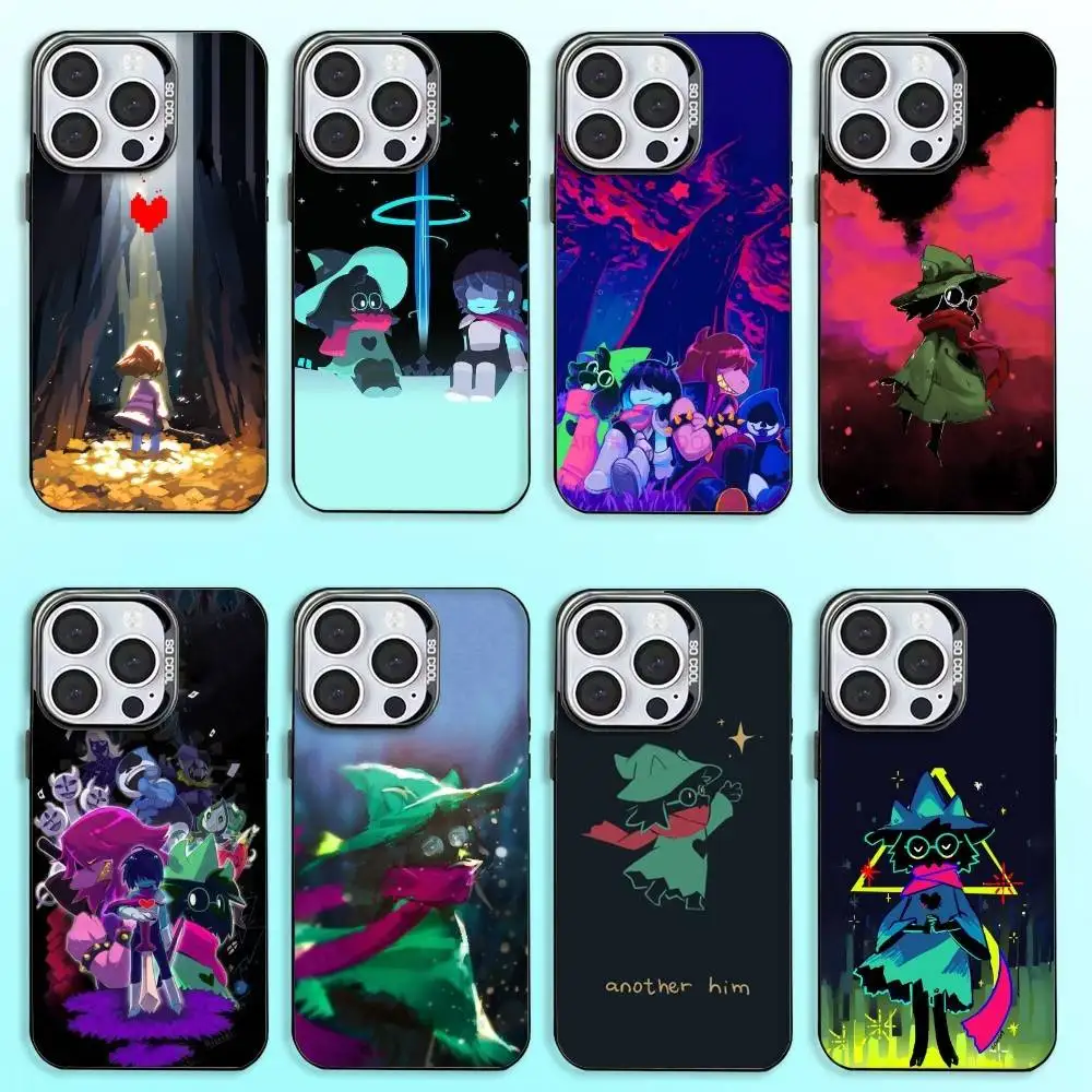 

D-Deltarune Ralsei-S Phone Case For iPhone17,16,15,14,13,12,11 Plus,Pro Max Black Candy Matte Shockproof Cover