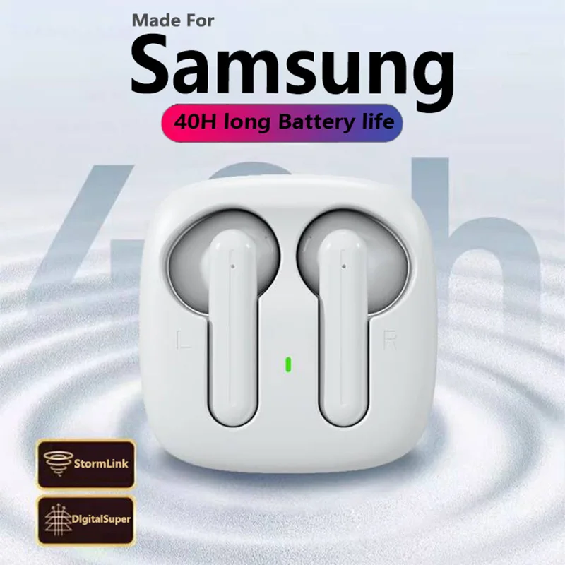 

Bluetooth Earphones For iPhone 15 16 Pro Max Xiaomi Samsung Lenovo Wireless Headset Long Battery Life Surround Sound Headphones