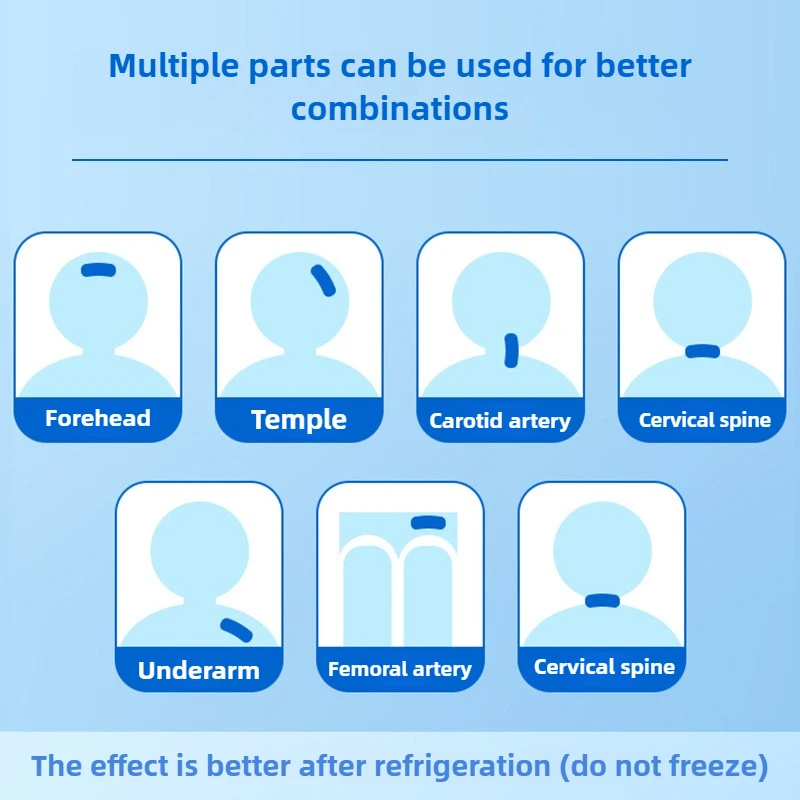 20/40/60 ملصق جديد لمعالجة الحمى فيزياء الصيفية للطلاب لمنع النعاس وتحديث نفسها في الفصل