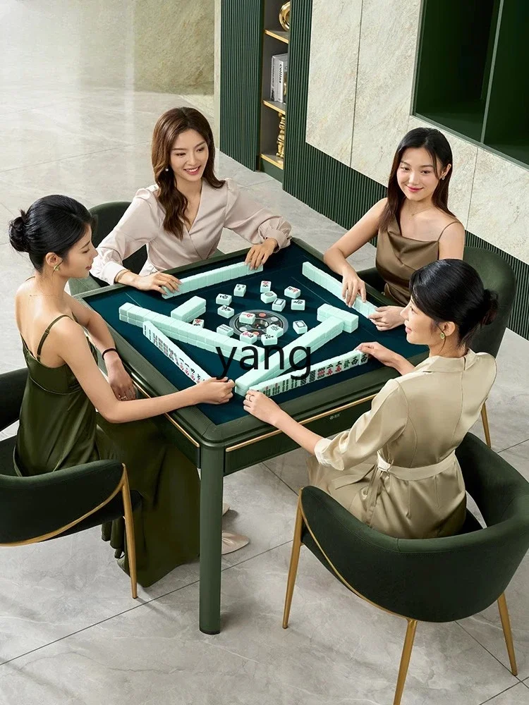 CX New Dining Table Dual-Use Household Low Noise Durable Foldable Electric Mahjong Machine