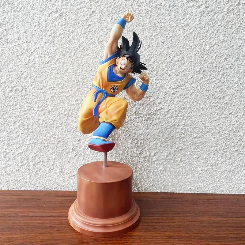 

Dragon Ball Jumping Son Goku Anime Action Figure Collectible Pvc Model Desktop Case Ornament Home Decoration Gift For Anime Fans