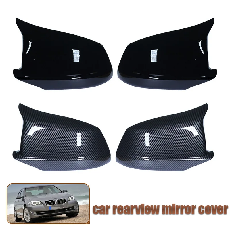 

For 11-13 BMW 5 Series F10 reverse mirror shell cow horn rearview mirror cover replacement of car exterior decoration