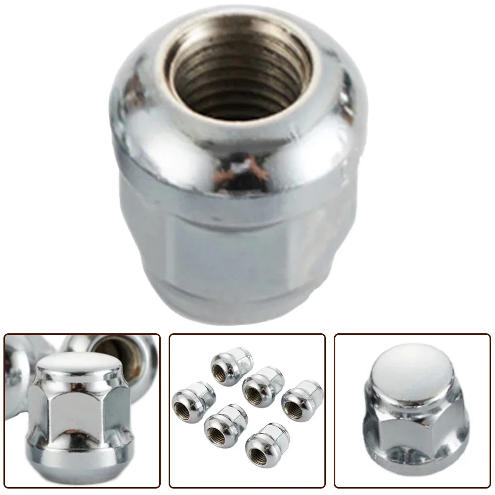 Lug Nut *1.5  Front & Rear Acorn Wheel Lug Nut For Honda For Civic For CR-V 390304-SA5-013 Steel Fixed Nuts