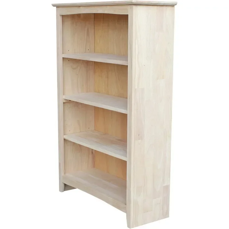 Large Capacity Bookcase, High Bookshelf Display Rack, Suitable for Bedroom Office Living Room Library