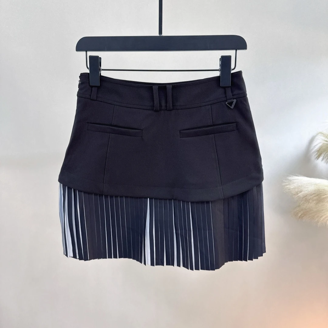 Women's Golf Pleated Skort 2026 Fall New Korean Style Versatile Fitted Slimming Sporty Outdoor Casual Breathable Quick-Dry Soft