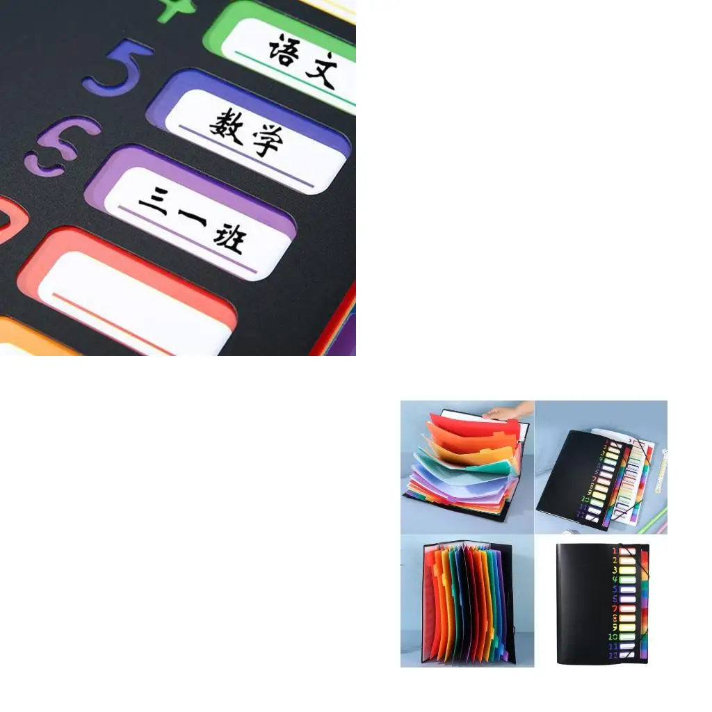 

Document Organiser Sorting Folder 12 Pockets Expanding File Folder Letter Size