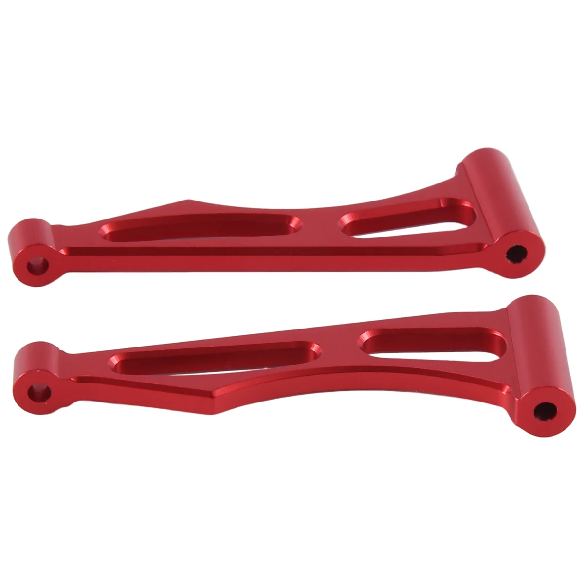 Piezas y accesorios de coche con Control remoto SCY1/16, actualización y modificación de aluminio 6061, brazo oscilante superior trasero rojo