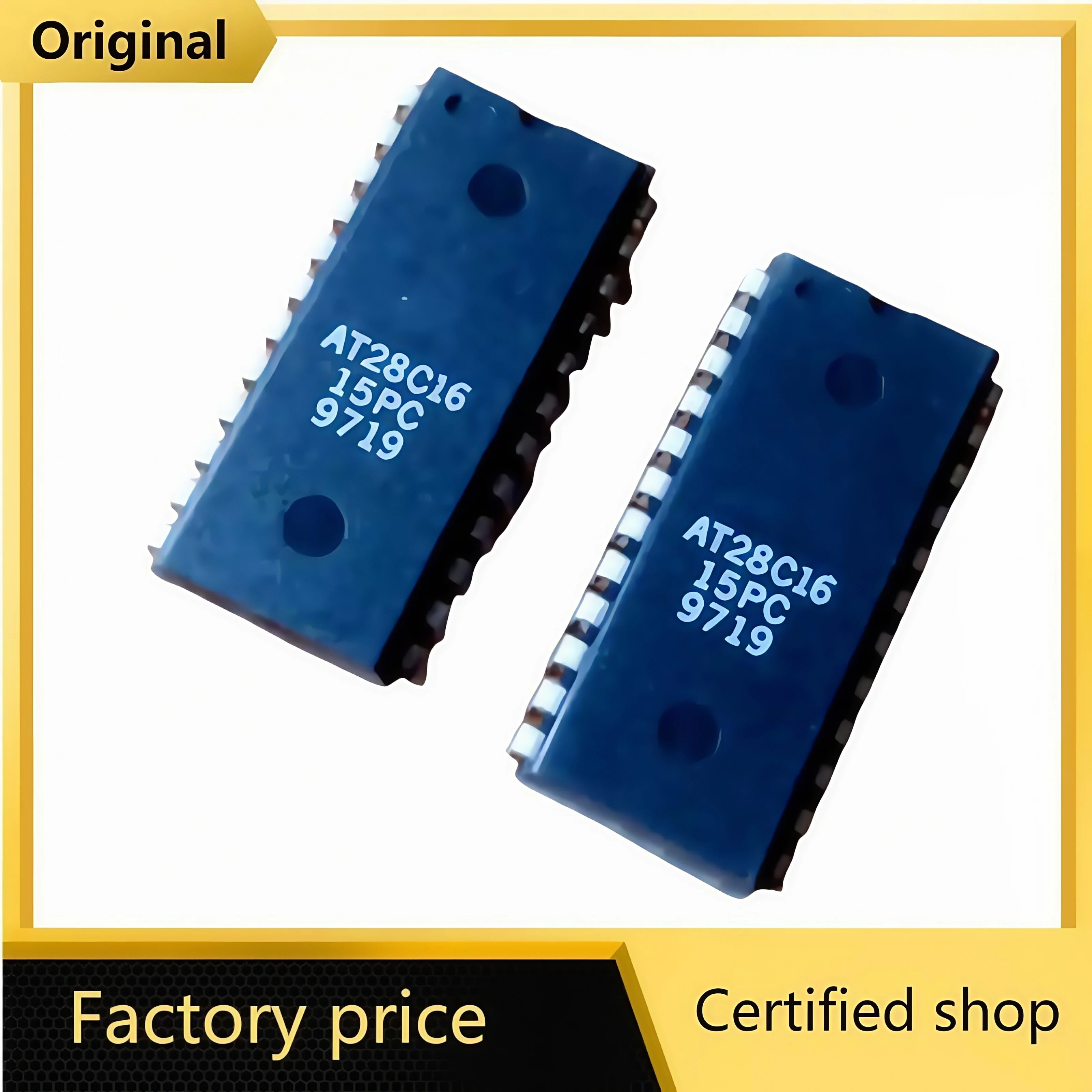 5PCS/LOT Original brand new  AT28C16-15PC DIP-24 AT28C16-15 DIP24 AT28C16 28C16 Memory Chip IC
