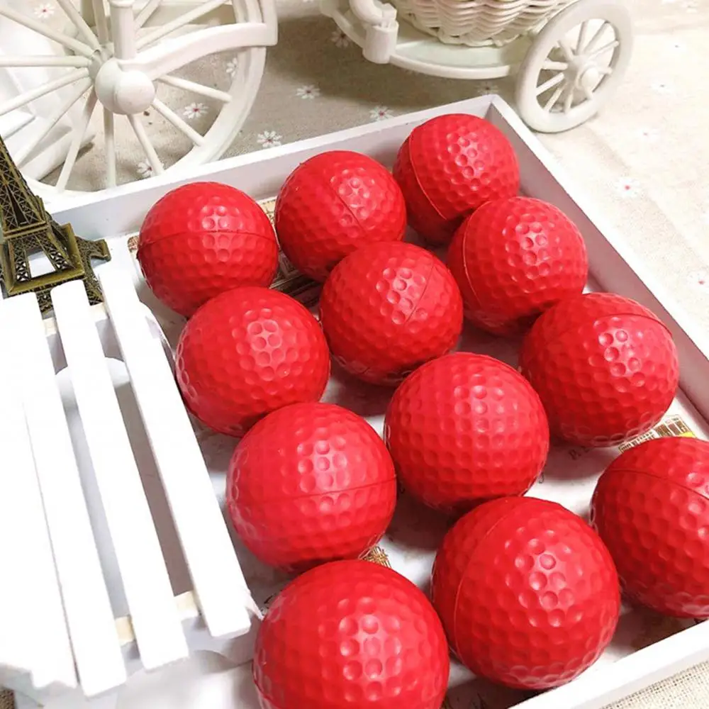 Golf Training Soft Practice Balls 10Pcs Golfer Foam Indoor Swing Exercise Tools