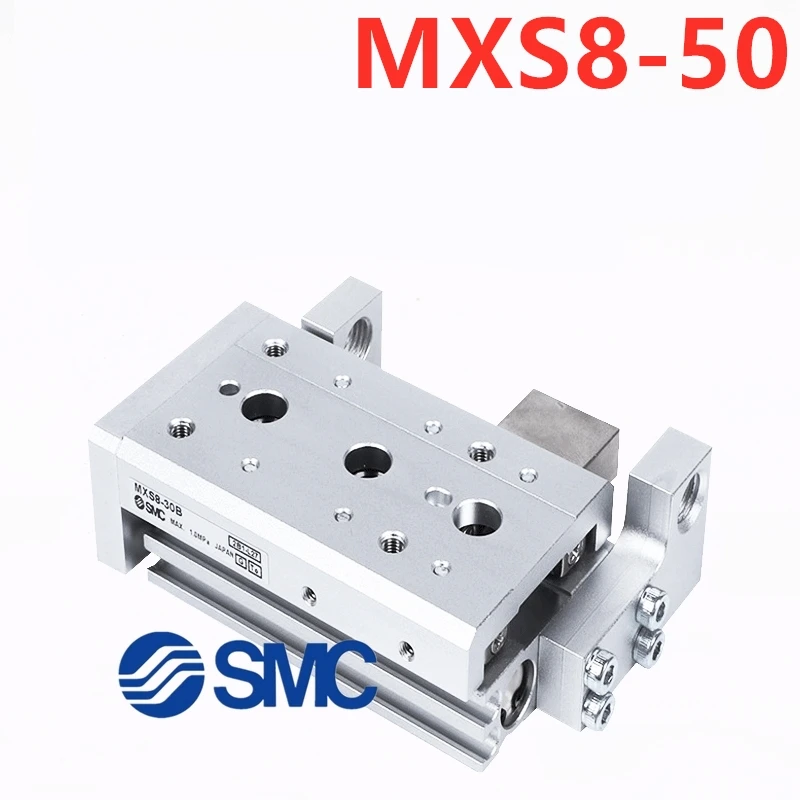 

MXS MXS8-50 MXS8-50A MXS8-50AS MXS8-50AT MXS8-50B MXS8-50BS MXS8-50BT MXS8-50ASBT MXS8-50BSAT Slide guide cylinder Pneumatic SMC