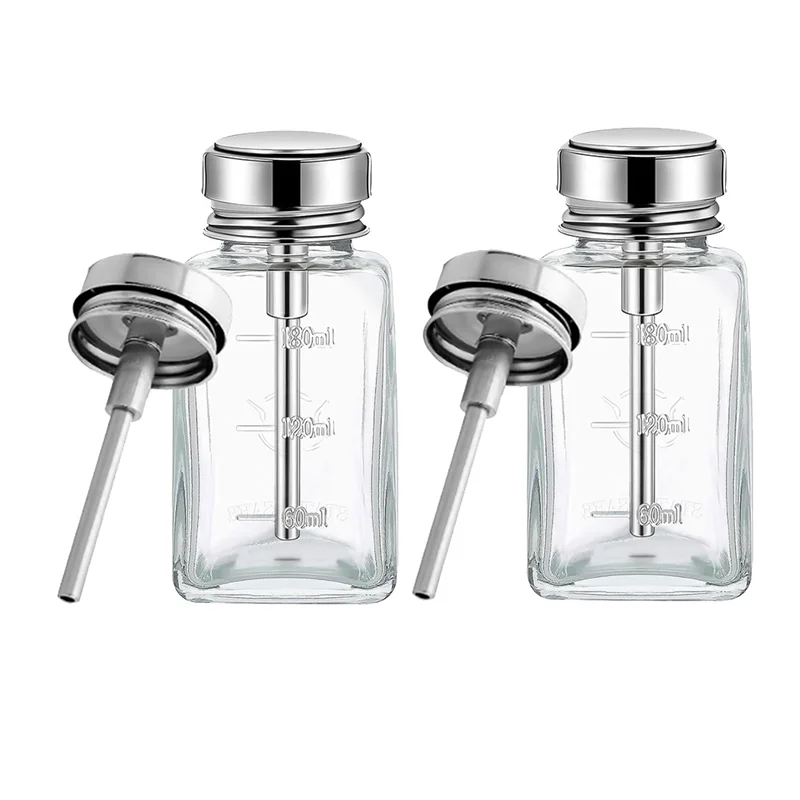 

Диспенсер-помпа A04V с нажимным механизмом, прозрачная бутылка-дозатор, дозатор для спирта, дозатор для ацетона с нажимным механизмом