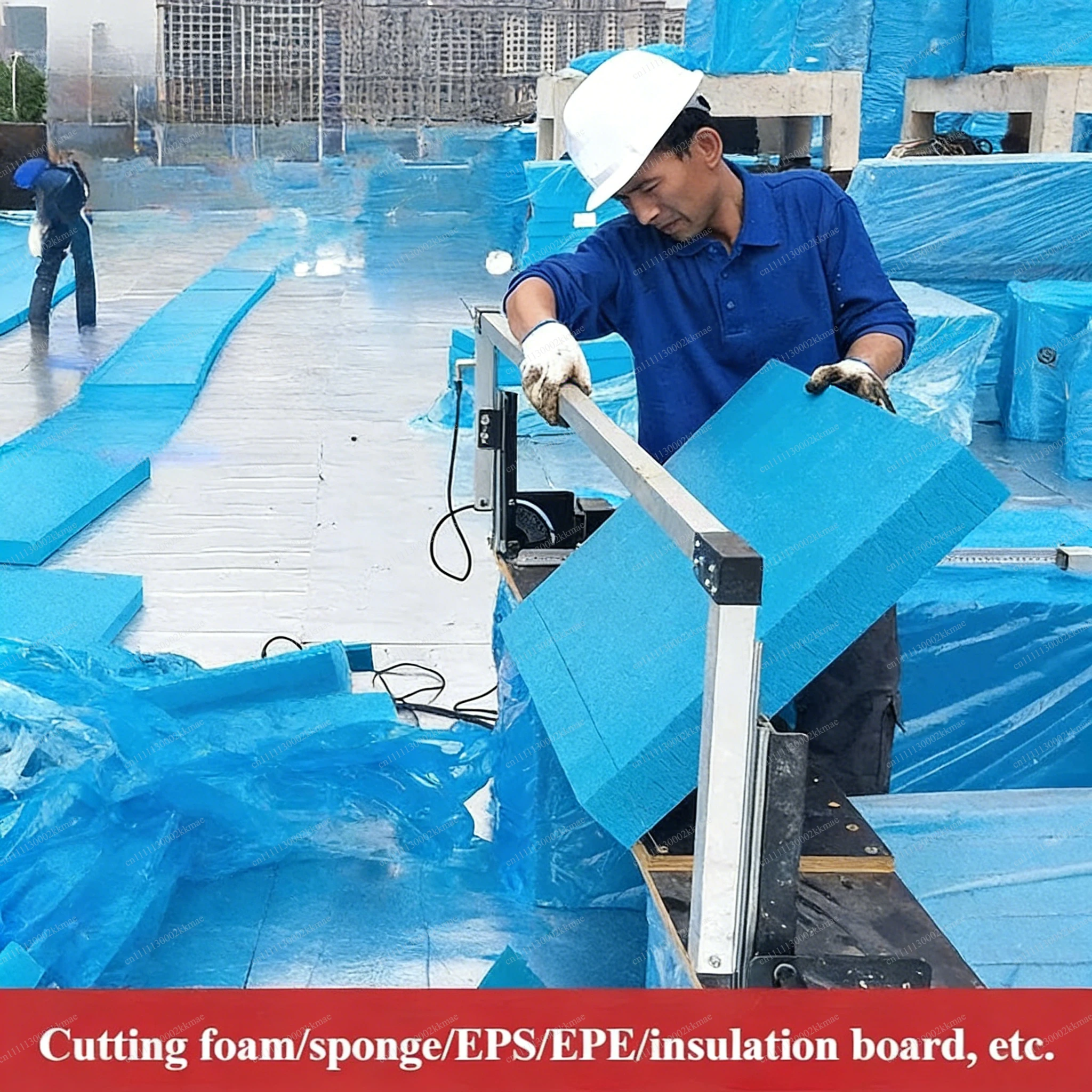 For EPS foam sponge extruded board KT board exterior wall insulation board hot cutting machine electric hot wire cutting table