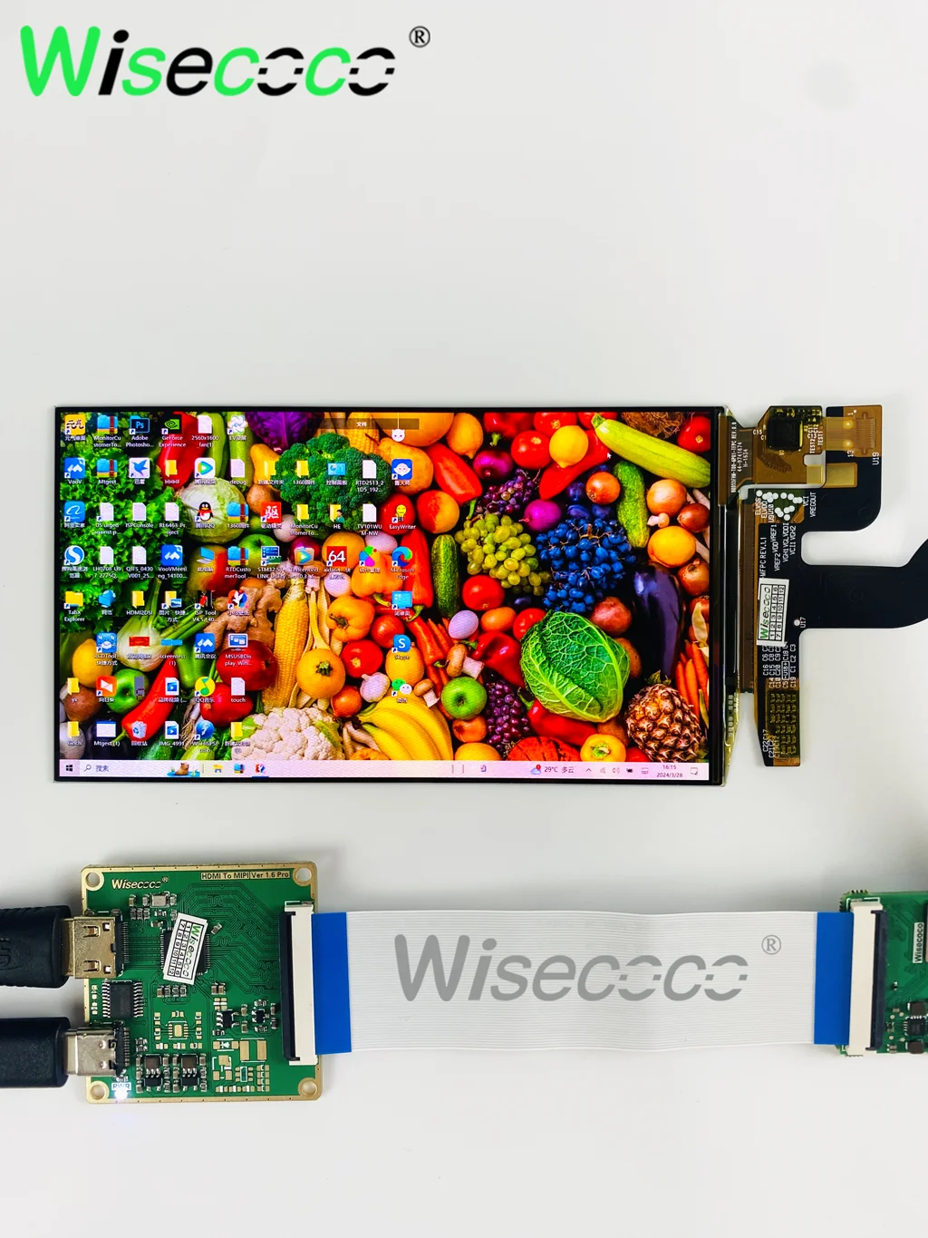 OLED 5.5 INCH 1920x1080 TOUCH SCREEN FHD AMOLED SCREEN DISPLAY 60Hz USB-C DRIVER BOARD RASPBERRY PI WIN 10 11 OLED TOUCH PANEL