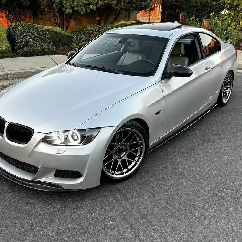 For BMW E90 E92 E93 330i 320i 335i 318i M3 2005-2013 4-Door For MP Style Car Side Skirts Splitters Diffuser Body kit Accessories - view 5