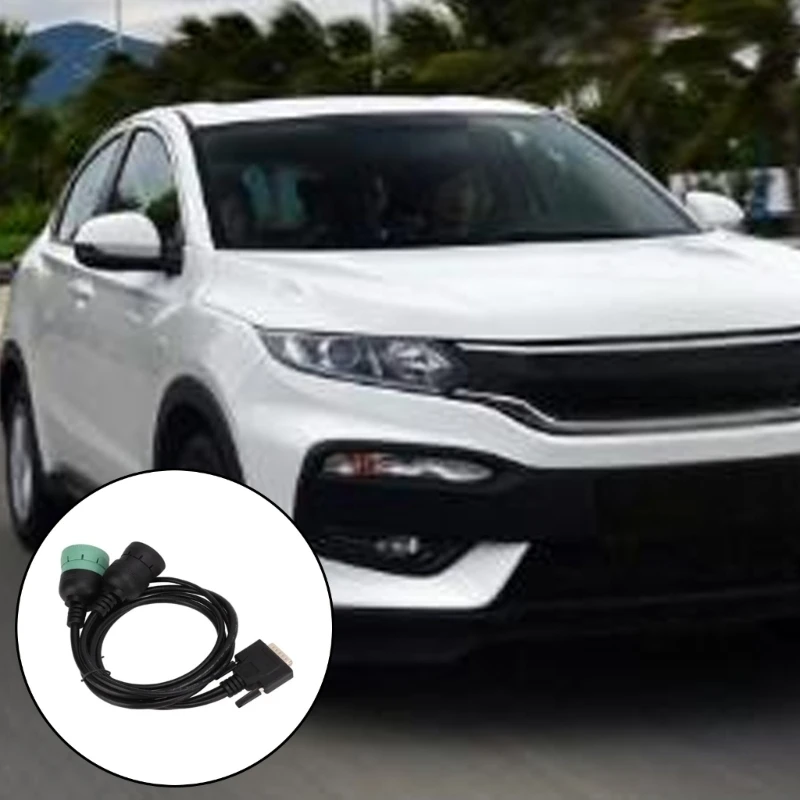 402048 Vehicle Diagnostic Tool Cable PVC DB15 Male Testing Wire For J1939 And J1708 Truck Communication X37F