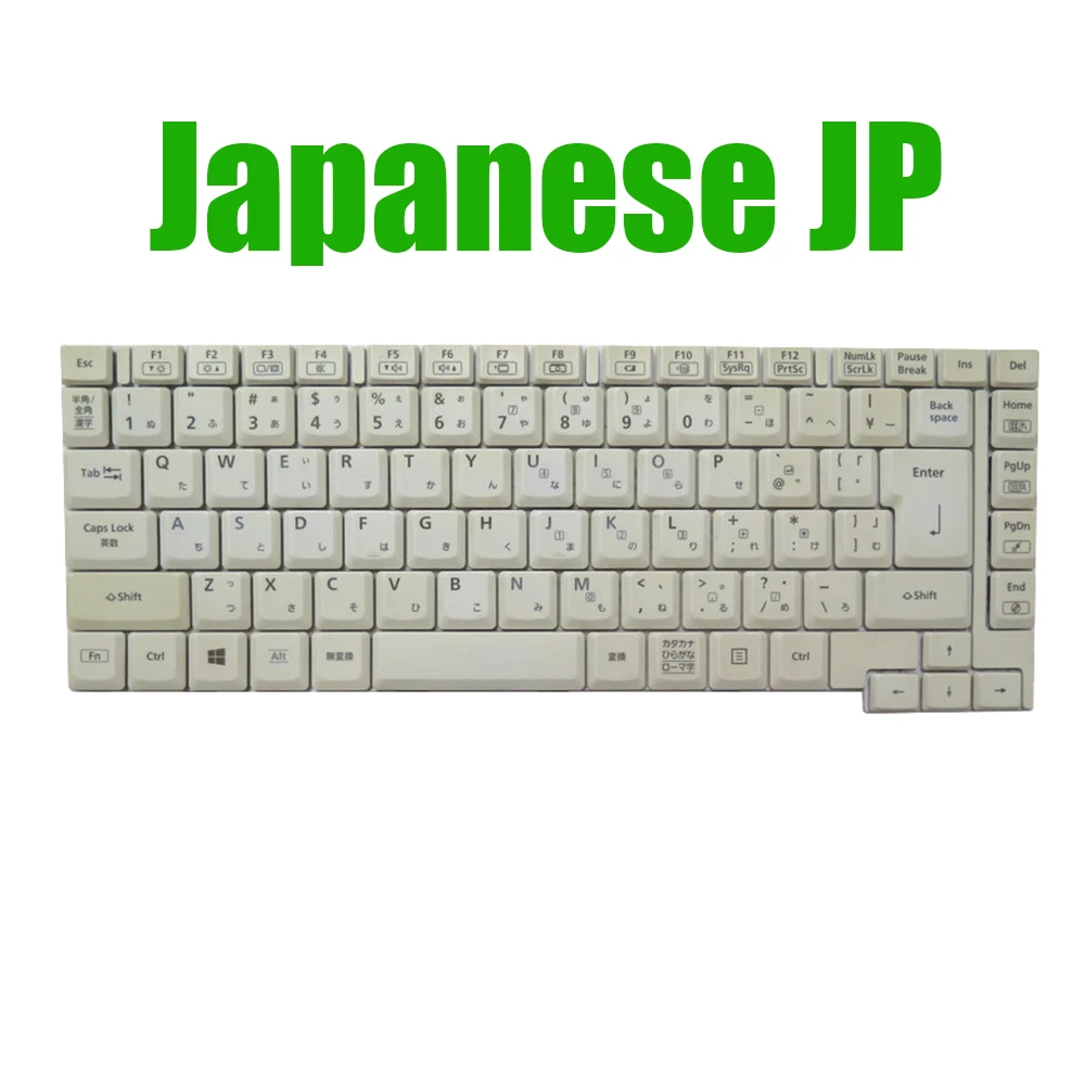 

Клавиатура ноутбука Panasonic для Let's Note CF-B10 CF-B11 HMB5301CPB1101A SN1312050680, японская JP JA, белая