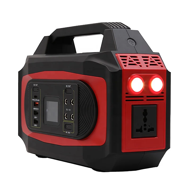 Portable Power Station 500W Solar Generator For Emergency Outdoor
