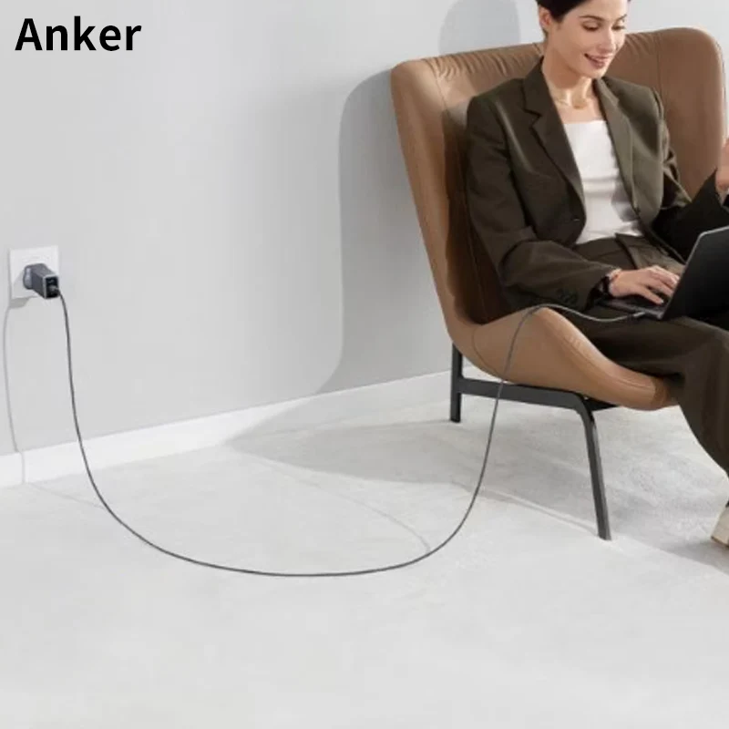 Anker Prime USB C to USB C Cable, 240W 3ft 6ft Fast Charging USB C Cable, Upcycled-Braided Nylon With 100-Year Bend Durability