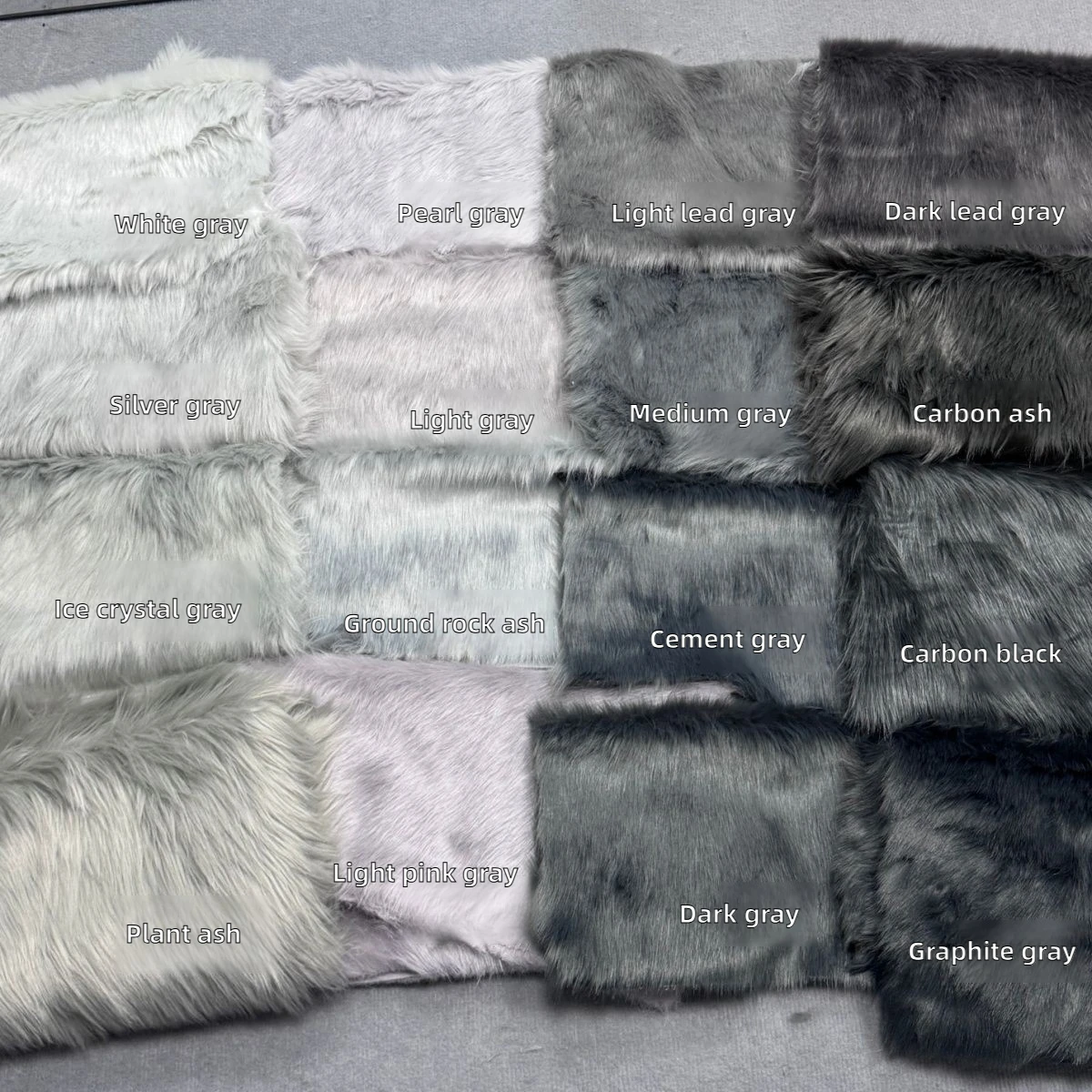 

Self Use Gray Black Fur Cloth Specifically Designed for Beast Clothing High-quality and Smooth for Beginners