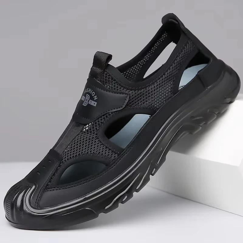 Verão antiderrapante leve sapatos esportivos casuais respirável masculino praia sapatos masculinos tênis casuais frete grátis sapatos