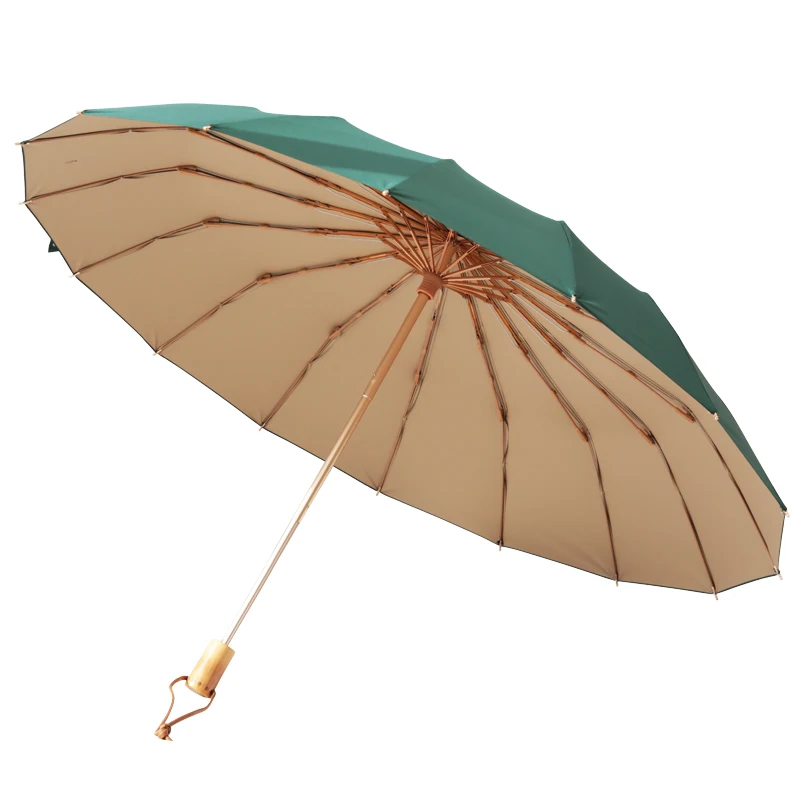 

umbrella dual-purpose male and female reinforced windproof large umbrella sunscreen sunscreen UV protection sun umbrella